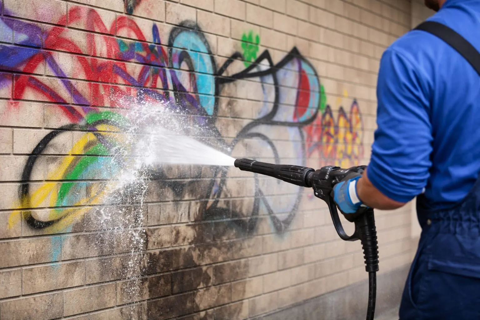 Graffitientfernung – GSP Gebäudeservice Wesel